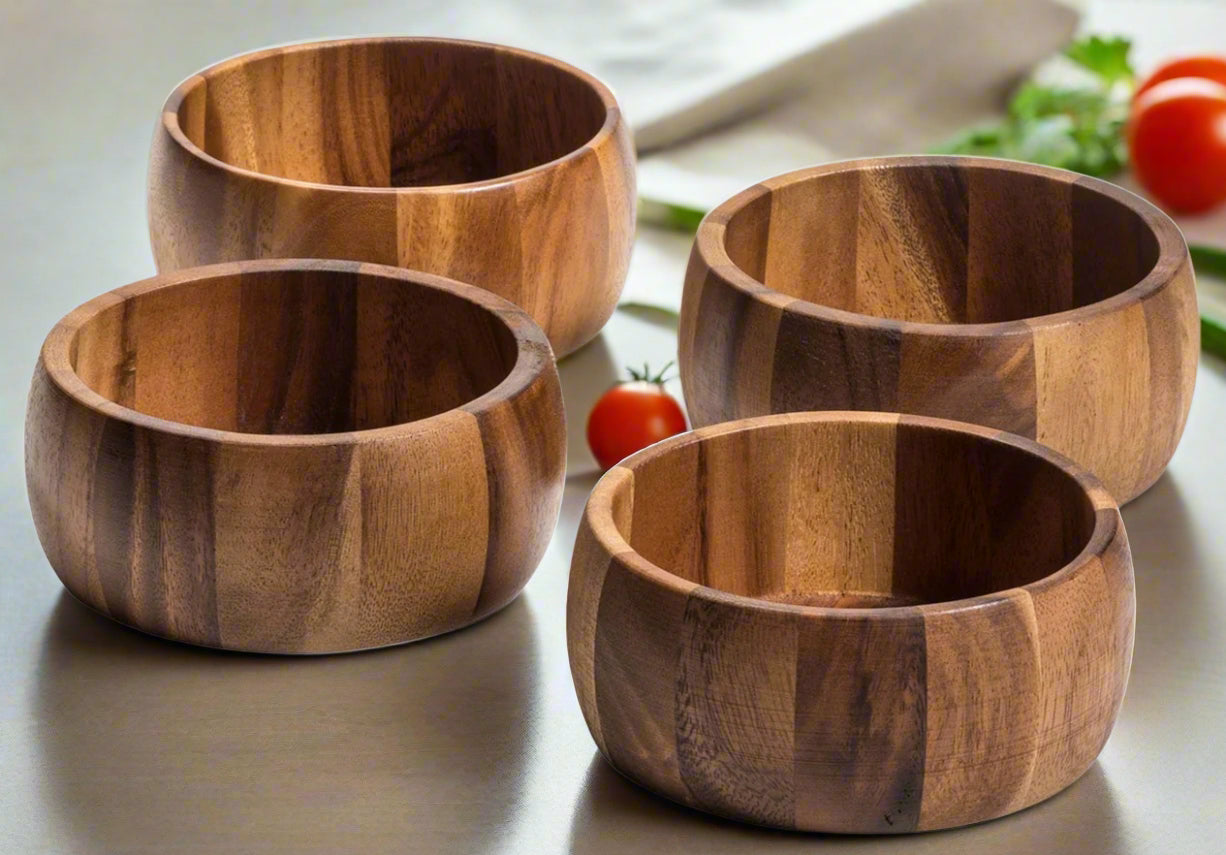 Individual Salad Bowl x 4- 332A4