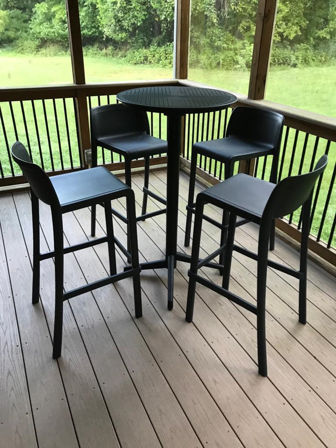 Outdoor Bar Stool 30" - Set of 4 - Plain