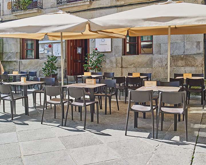 Outdoor Dining Chair - stacking - Set of 4 - Town