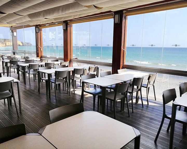 Outdoor Dining Chair - stacking - Set of 4 - Town