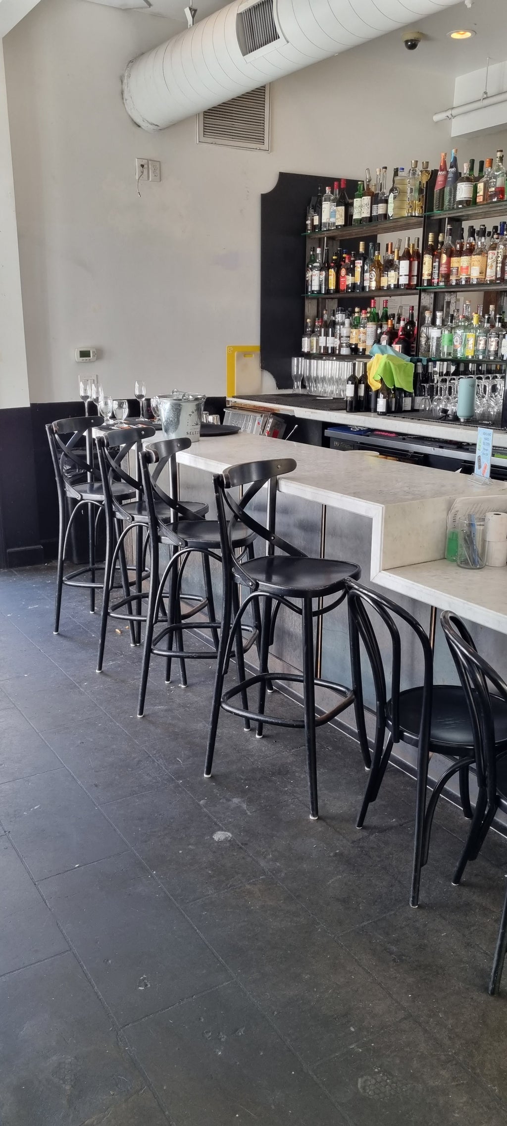 Outdoor Counter Stool Crossback 26" - Set of 4 - Milan