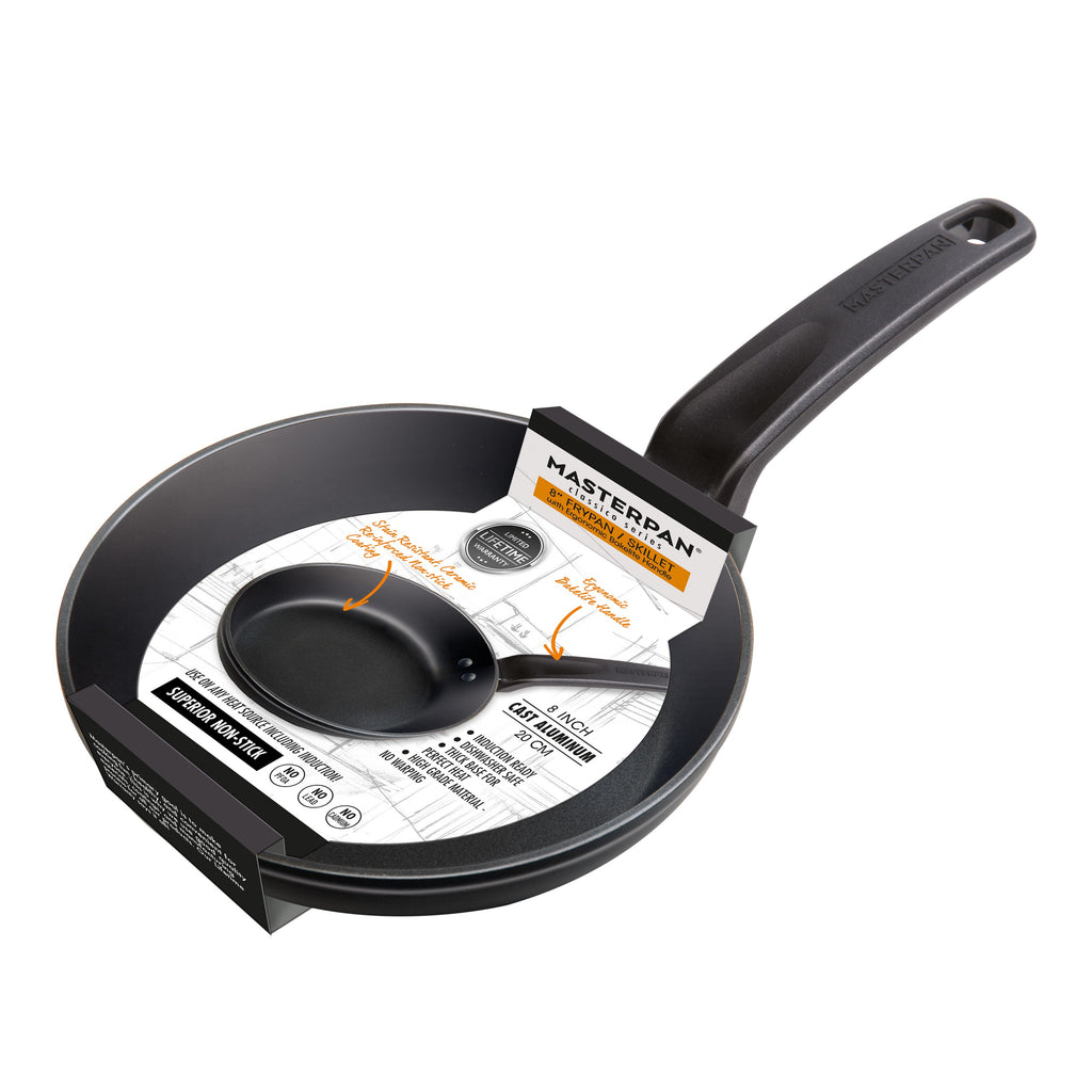 MASTERPAN Nonstick Frypan & Skillet, 8" (20cm)