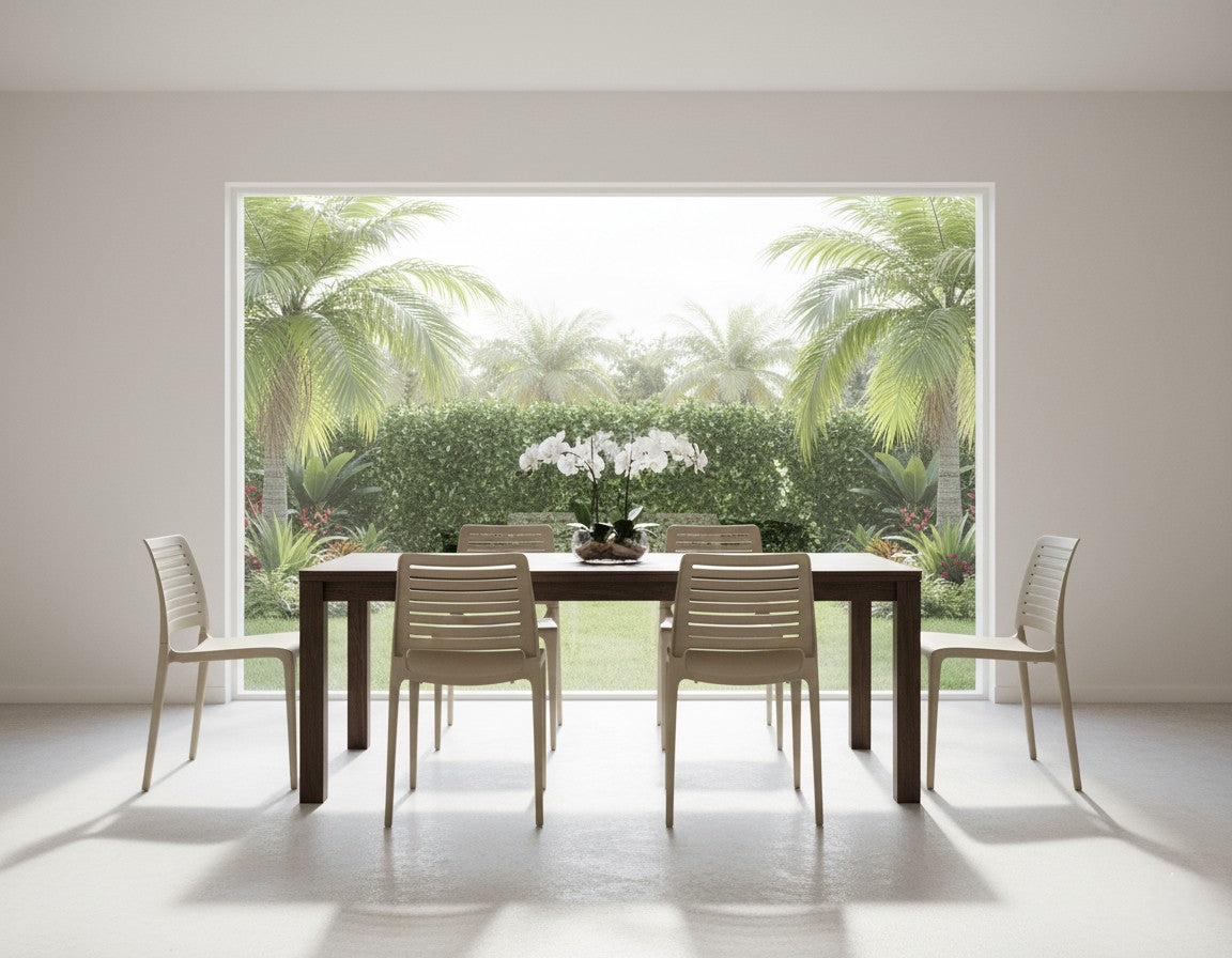 Outdoor Patio Dining Ladderback Chair - Set of 4 - Park