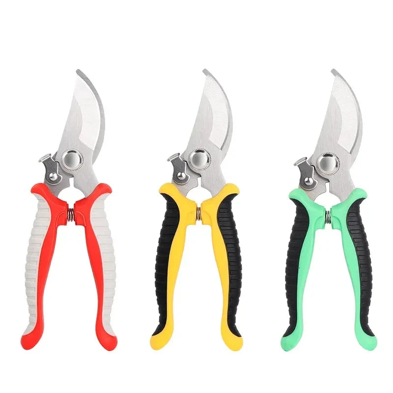 Heavy Duty Garden Pruning Scissors, Sharp Bypass Pruning Shears for Plants
