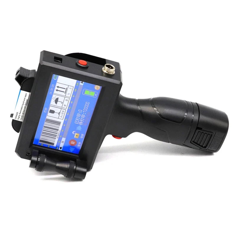 Handheld Inkjet Label Printer – QR Bar Batch Code & Expiry Date Printer