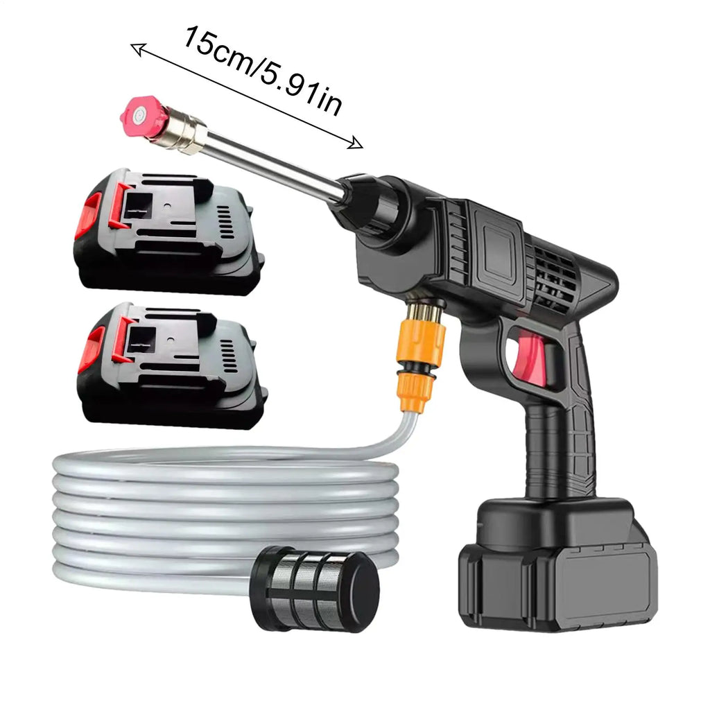 Cordless High-Pressure Washer – Portable Car Wash Spray Gun