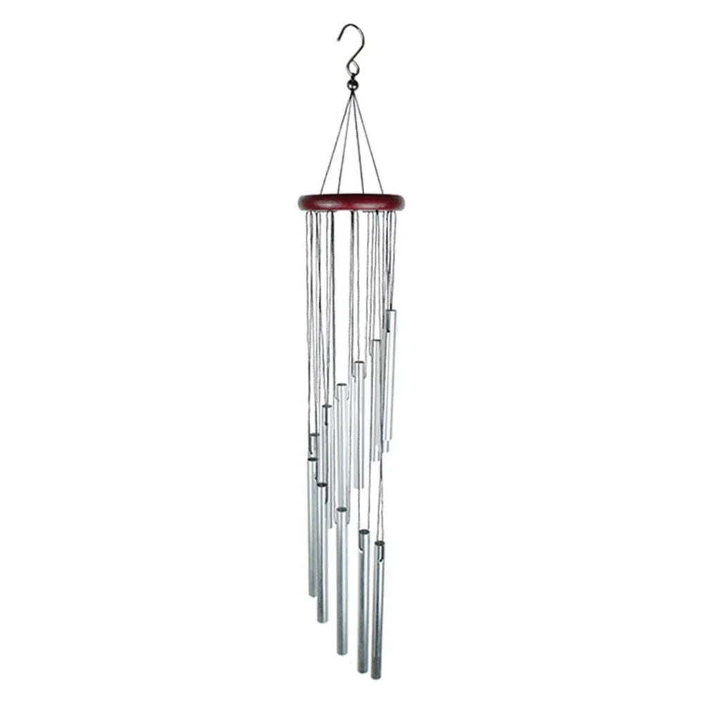 12-Tube Aluminum Wind Chimes for Garden and Patio
