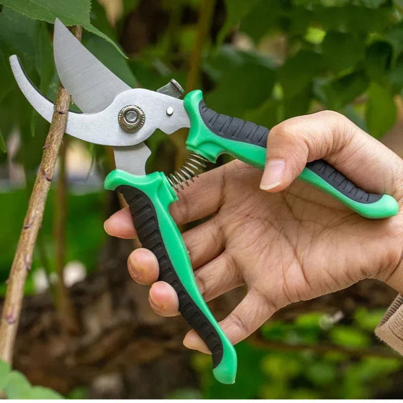 Heavy Duty Garden Pruning Scissors, Sharp Bypass Pruning Shears for Plants