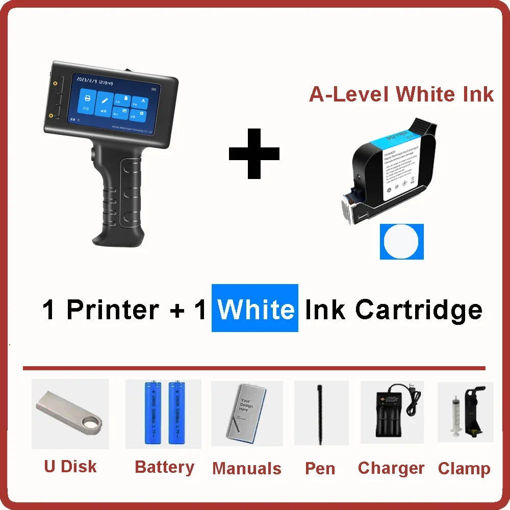 Handheld Thermal Inkjet Printer – Date, Logo & Expiry Date Printer