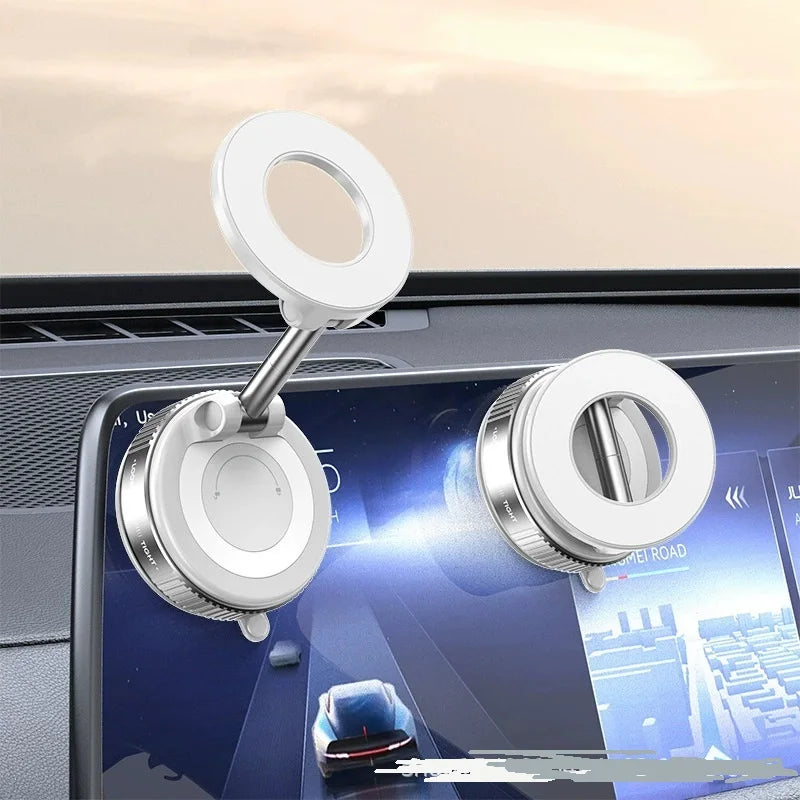 360° Rotating Magnetic Car Phone Holder – Universal Magnetic Phone Mount for Car Dashboard & Windshield, Hands-Free Navigation