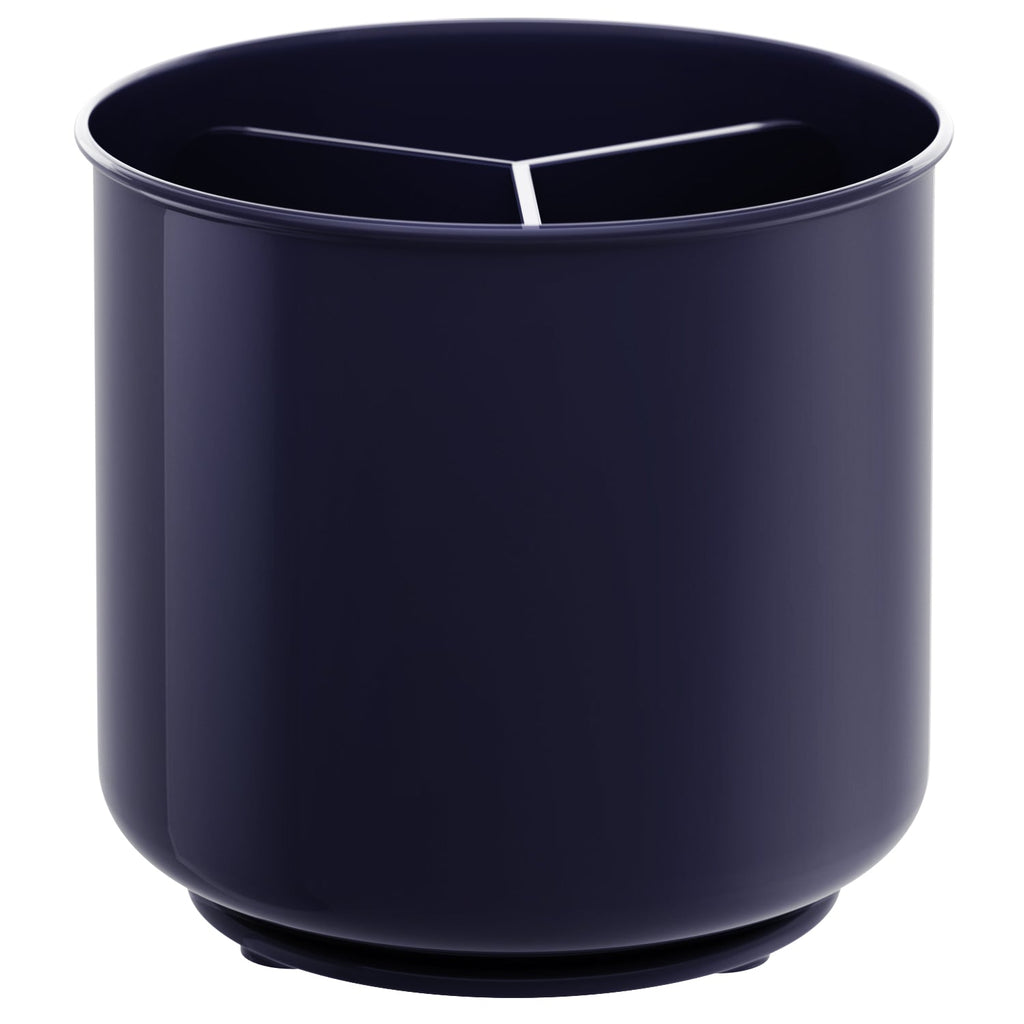 Rotating Utensil Holder — Plastic - Steel