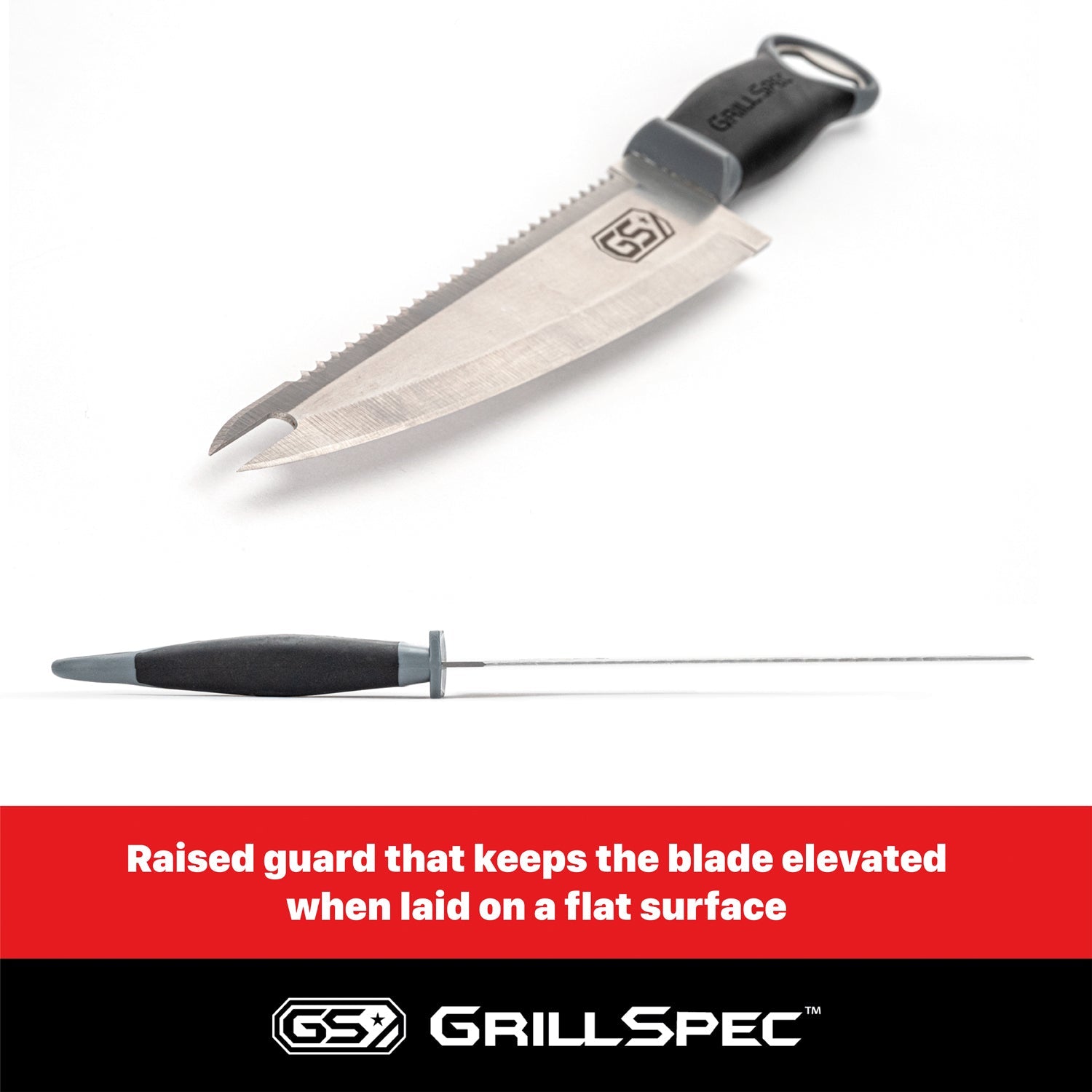 Utility Knife, Multi-Use, with Cover, 8" Blade