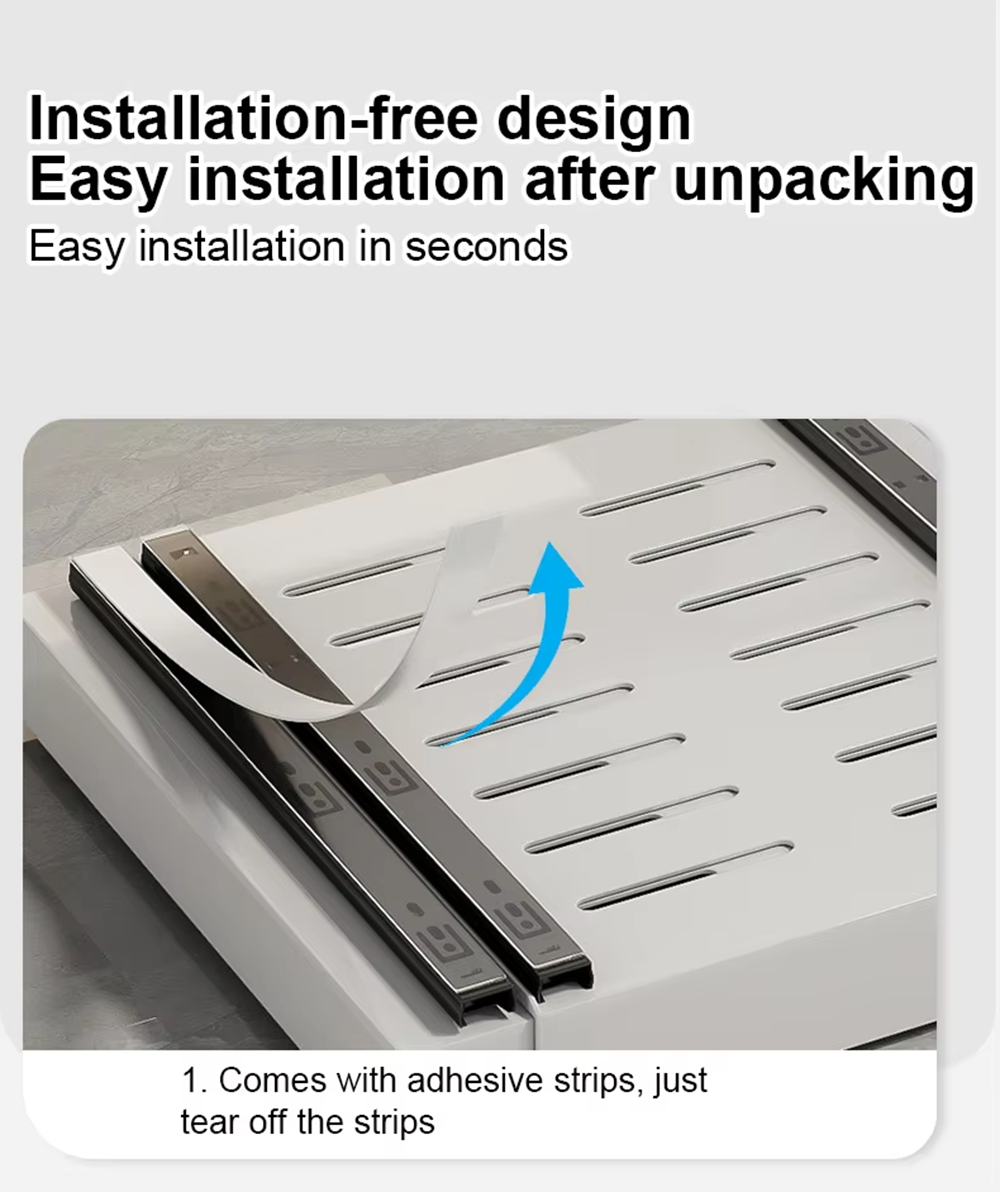 Adjustable Pull Out Cabinet Drawer