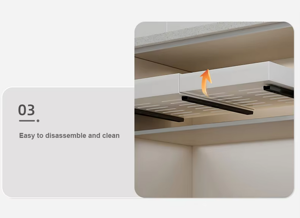 Adjustable Pull Out Cabinet Drawer