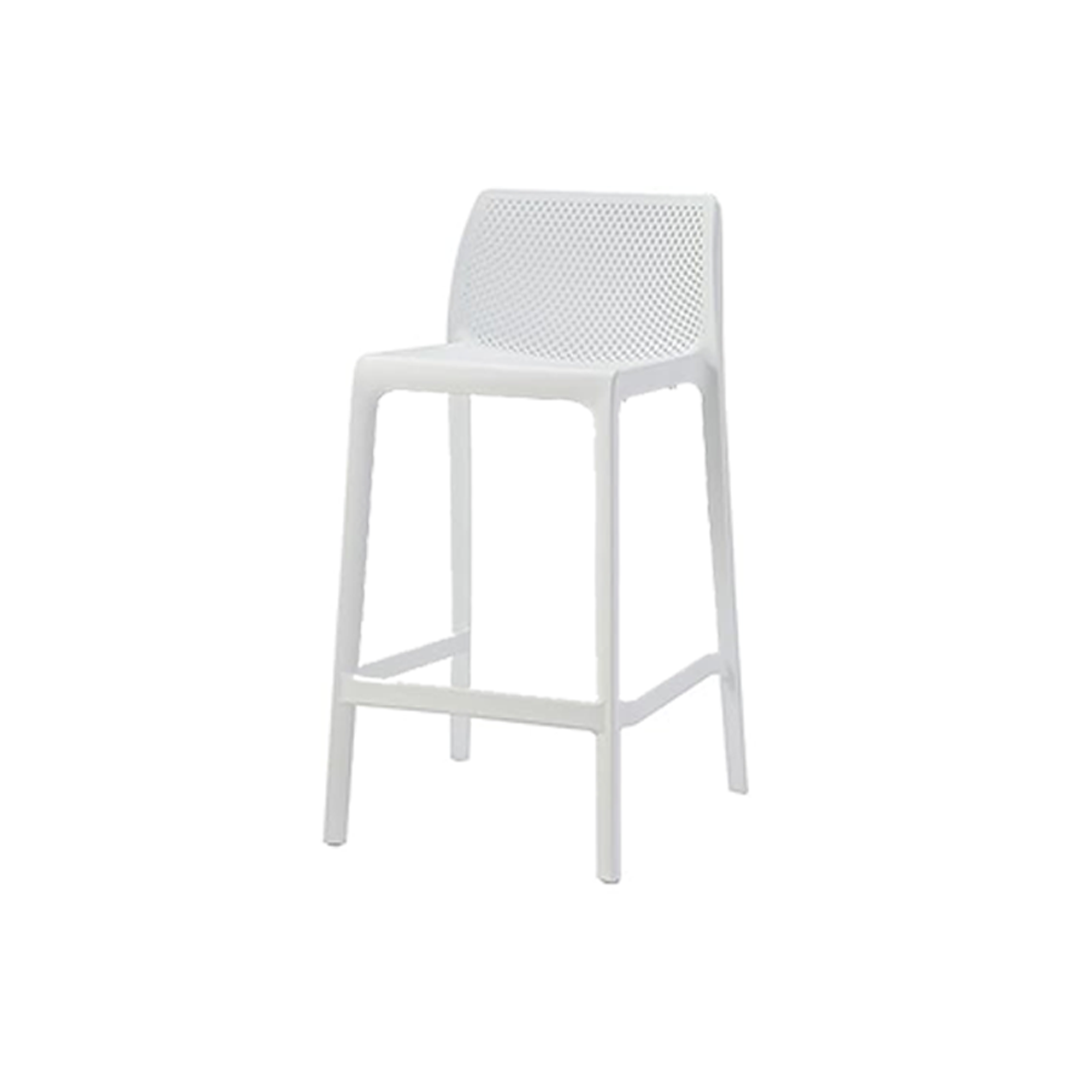 Commercial Grade 29" Outdoor Bar Stool - Set of 4: Netted